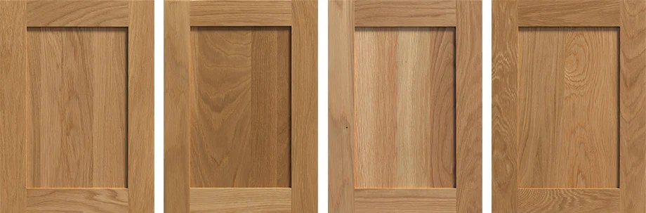 white oak custom cabinets
